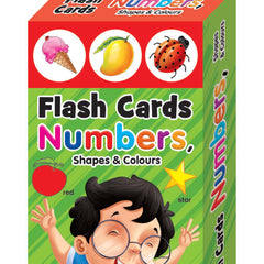 Flash Cards — Numbers, Shapes & Colours