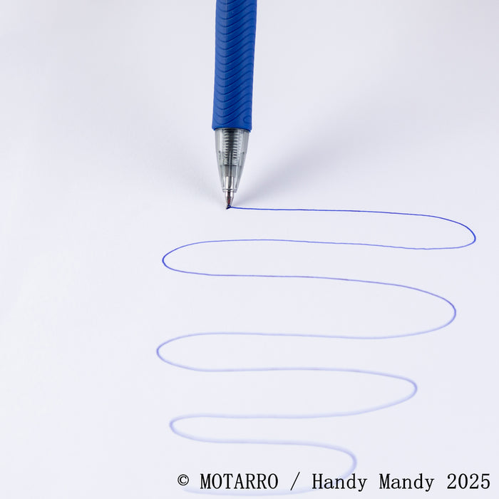 Motarro 0.7mm Blue Gel Pens – 4 Pack | Smooth Writing Ballpoint Pens for Office & School