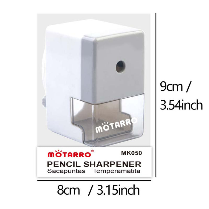 Motarro MK050 Manual Pencil Sharpener – Compact Desk Sharpener