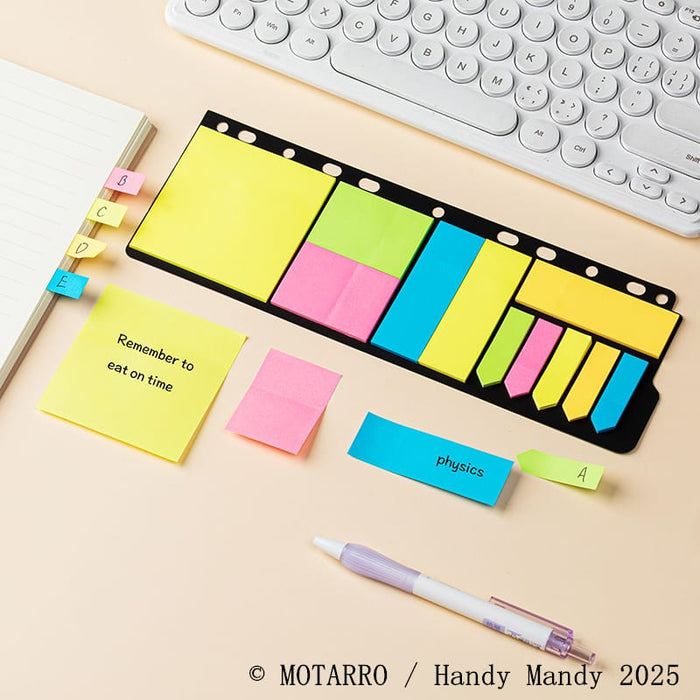 MOTARRO Sticky Notes Set – 275 Sheets with Binder Insert