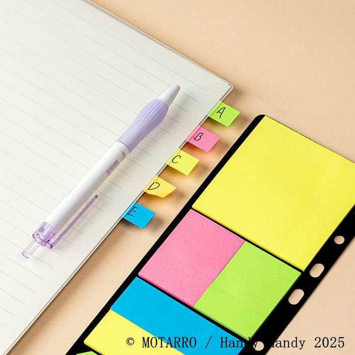 MOTARRO Sticky Notes Set – 275 Sheets with Binder Insert