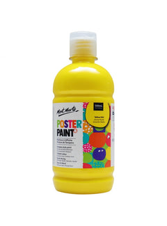 Mont Marte Yellow Mid Poster Paint 500ml