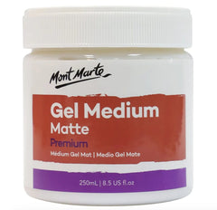 Acrylic Gel Medium Matte Premium 250Ml