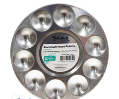 Aluminium Round Palette Signature 10 Well