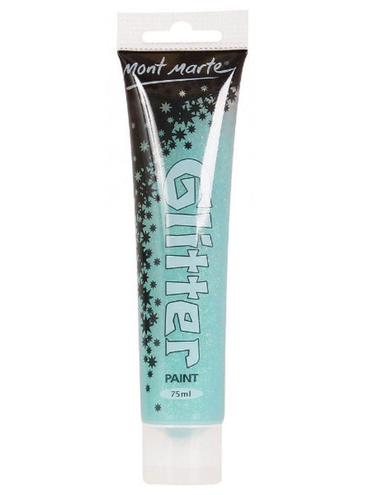 Blue Crystal Glitter Paint 75ml - Handy Mandy Craft Store