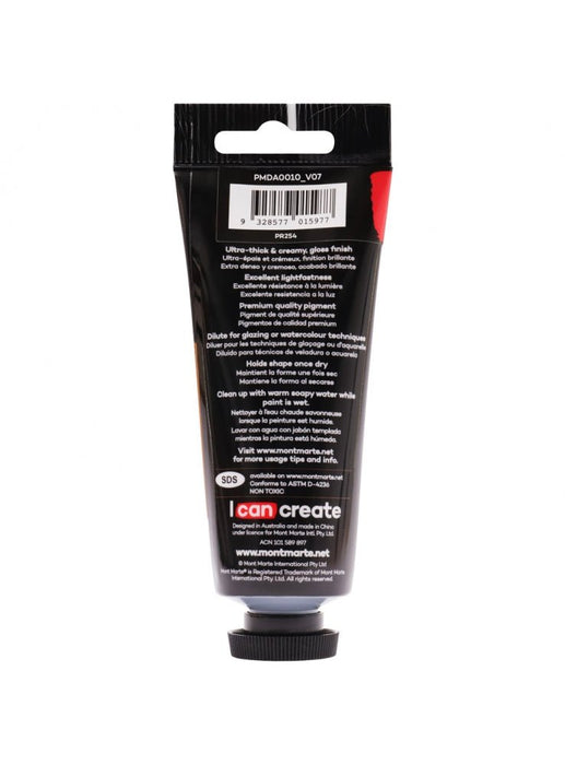 Burnt Umber Premium Dimension Acrylic Paint 75ml - Handy Mandy Craft Store