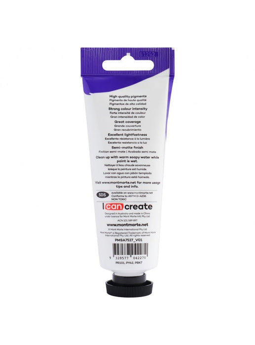 Burnt Umber Satin Acrylic Paint 75ml - Long-Lasting & Vibrant - Handy Mandy Craft Store