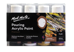 Celestial Pouring Acrylic Paint Set Premium 4pc x 60ml