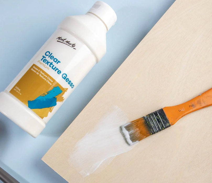 Clear Texture Gesso Premium 500ml (16.9oz) - Handy Mandy Craft Store