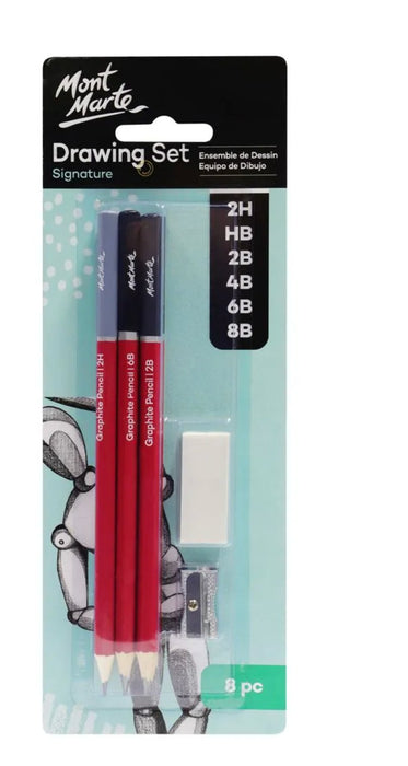 Drawing Set Signature 8pc - Handy Mandy Craft Store