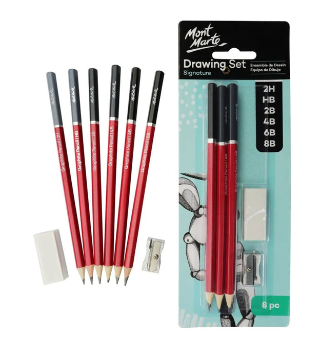 Drawing Set Signature 8pc - Handy Mandy Craft Store