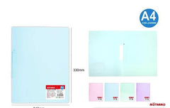 Elastic Folder A4 Asst. Color. ( Pack Of 4)
