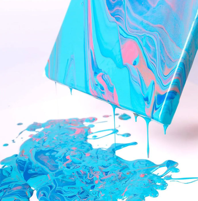 Flamingo Pouring Acrylic Paint Set Premium 4pc x 60ml - Handy Mandy Craft Store