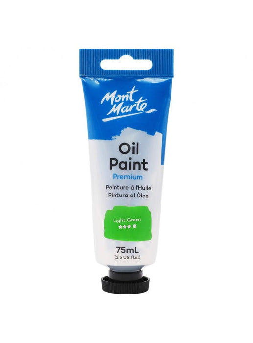 Light Green Oil Paint Tube Premium 75ml
