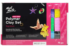 Make n Bake Polymer Clay Set Signature 75pc
