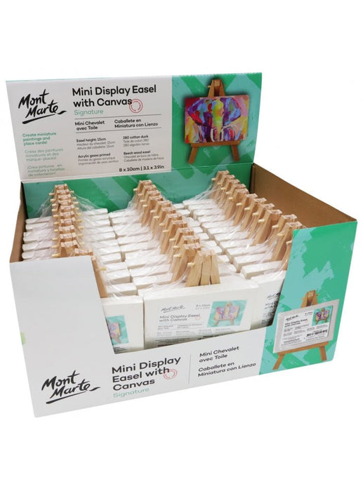 Mini Display Easel With Canvas 8X10Cm - Handy Mandy Craft Store