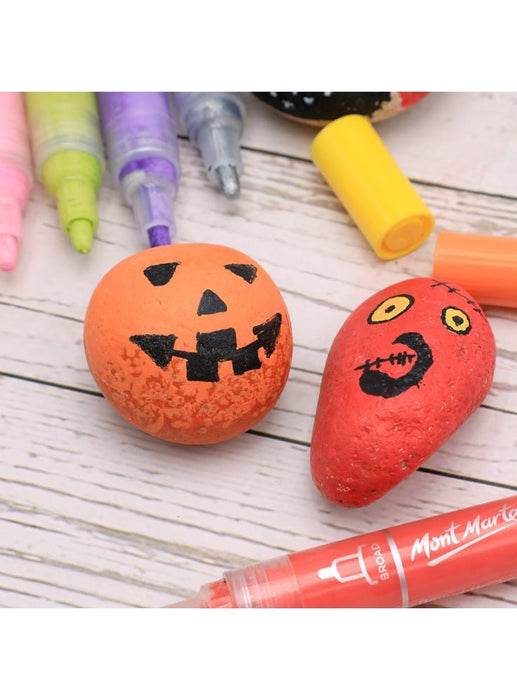 Mont Marte Acrylic Paint Pens Broad Tip 12pc - Handy Mandy Craft Store