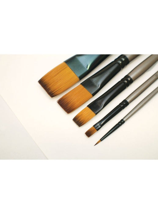 Mont Marte Gallery Series Brush Set Acrylic 5pc - Handy Mandy Craft Store