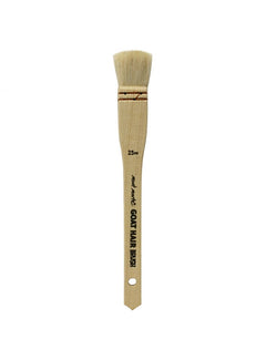 Mont Marte Goat Hair Pine Wood Brush - 25mm