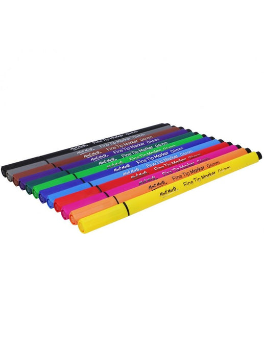 Mont Marte Signature Fine Tip Markers 12pc - Handy Mandy Craft Store