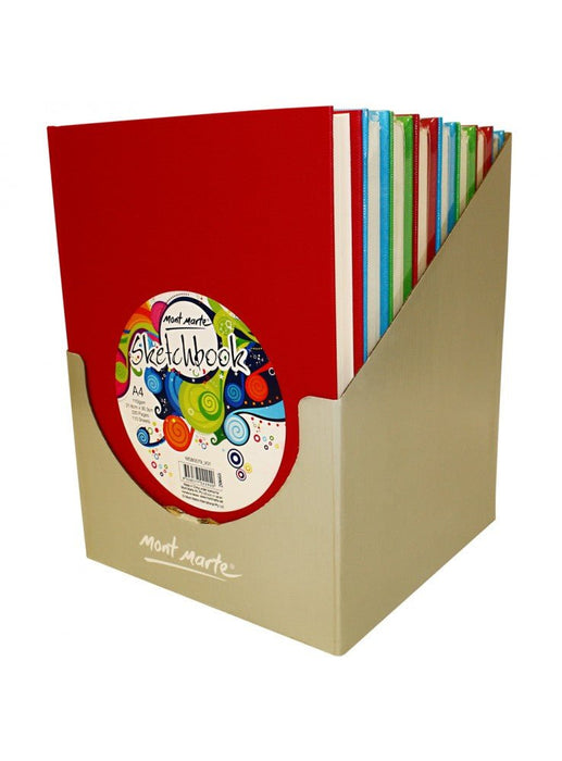 Mont Marte Sketch Book Hard Cover 110gsm A4 220 Page - Handy Mandy Craft Store