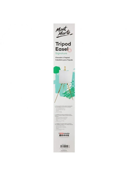 Mont Marte Tripod Easel - Pine Wood - Handy Mandy Craft Store