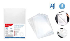 Motara Transparent Dossiers A4 5pcs / A4 Clear L Pockets 5 pack