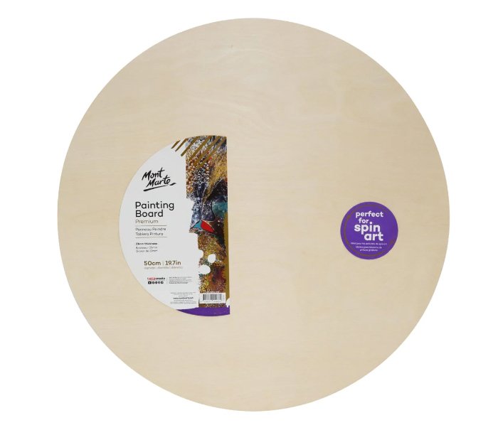 Painting Board Round Premium 50cm - Handy Mandy Craft Store