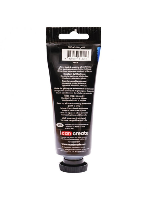 Pearl Sapphire Premium Dimension Acrylic Paint 75ml - Handy Mandy Craft Store