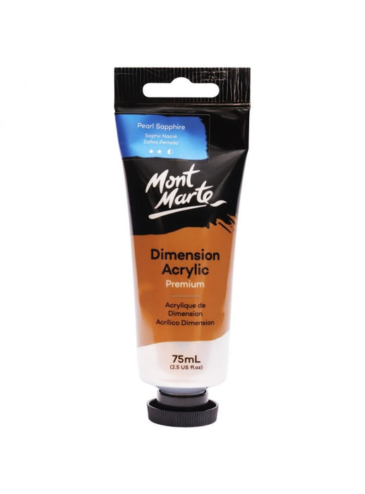 Pearl Sapphire Premium Dimension Acrylic Paint 75ml - Handy Mandy Craft Store