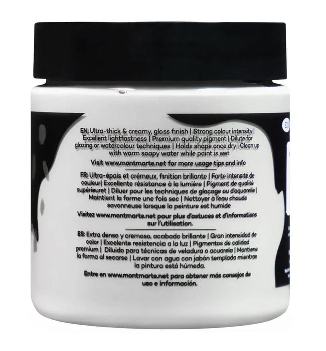 Pearl White Dimension Acrylic Paint Premium 250ml - Handy Mandy Craft Store