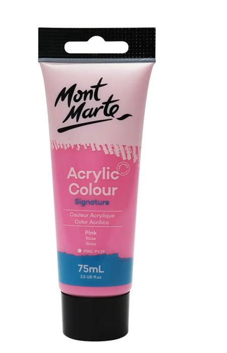 Pink Acrylic Paint Signature 75ml - Handy Mandy Craft Store