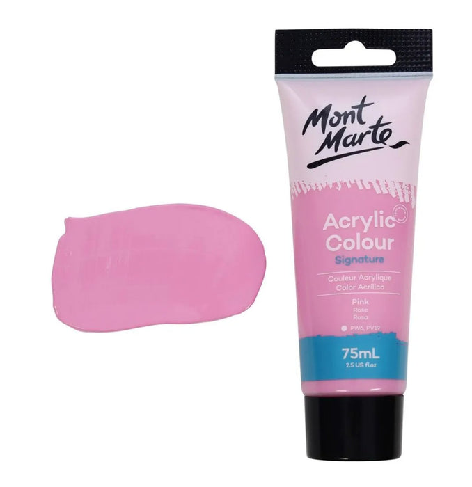 Pink Acrylic Paint Signature 75ml - Handy Mandy Craft Store