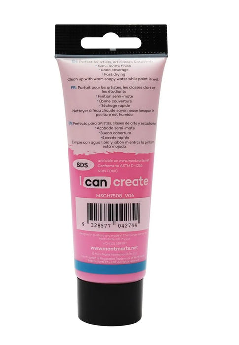 Pink Acrylic Paint Signature 75ml - Handy Mandy Craft Store