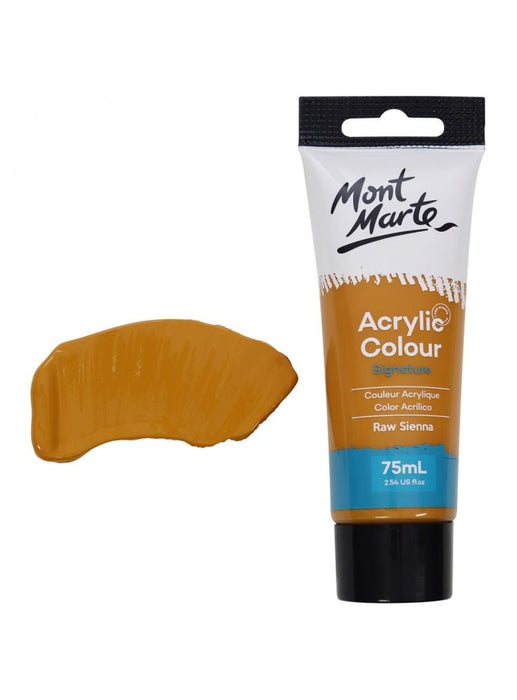 Raw Sienna Signature Acrylic Paint 75ml - Handy Mandy Craft Store