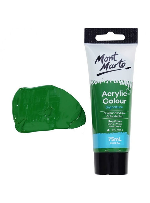 Sap Green Signature Acrylic Paint 75ml - Handy Mandy Craft Store