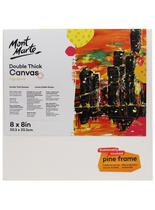 Signature Canvas Double Thick 20.3 x 20.3cm - Handy Mandy Craft Store