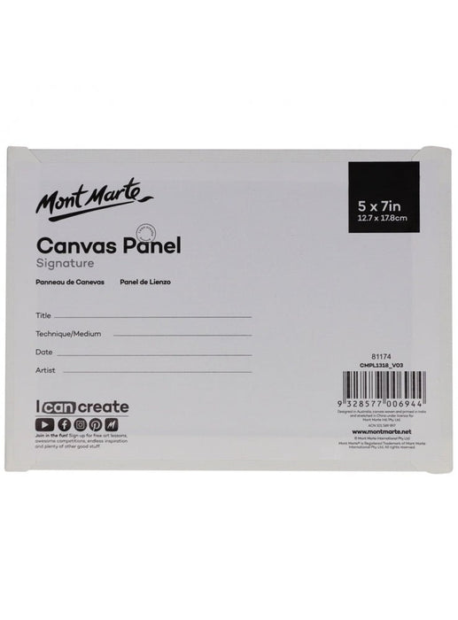 Signature Canvas Panels 3pc 12.7 x 17.8cm - Handy Mandy Craft Store