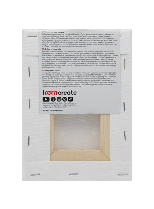 Signature Single Thick Canvas 13 x 18cm - Handy Mandy Craft Store