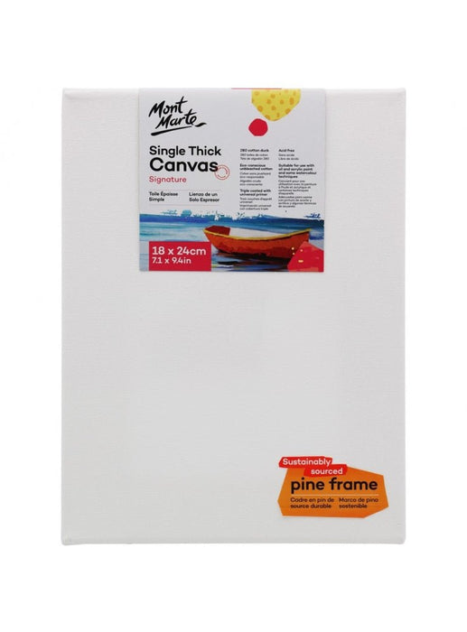 Signature Single Thick Canvas 18 x 24cm - Handy Mandy Craft Store