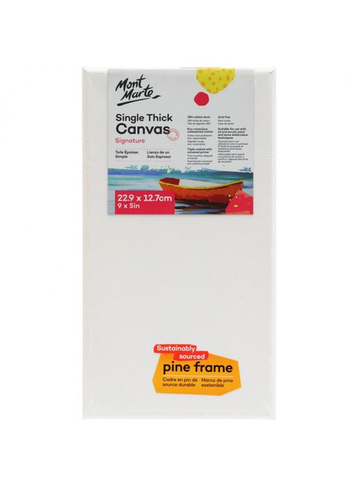 Signature Single Thick Canvas 22.9 x 12.7cm - Handy Mandy Craft Store