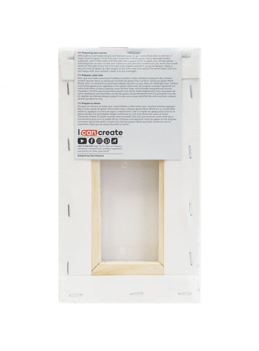 Signature Single Thick Canvas 22.9 x 12.7cm - Handy Mandy Craft Store