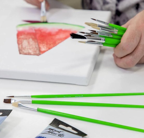 Silver Series Paint Brush Set 15pce - Handy Mandy Craft Store