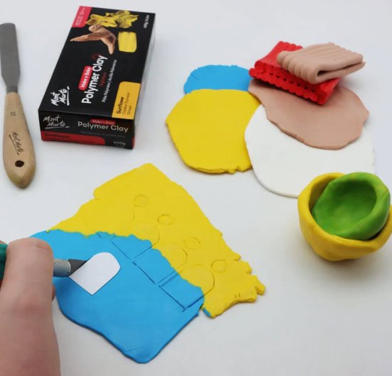 Titanium White Make n Bake Polymer Clay Signature 400g - Handy Mandy Craft Store