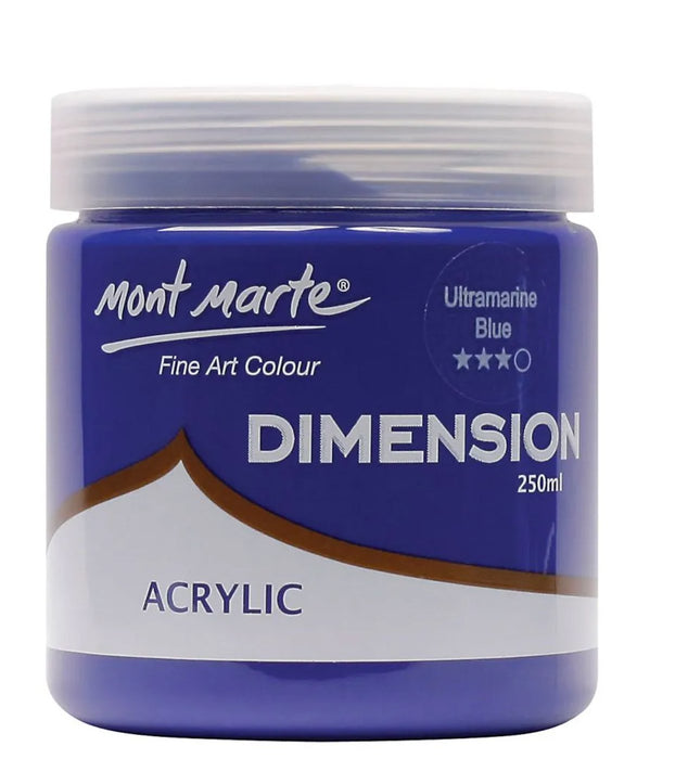 Ultramarine Blue Dimension Acrylic Paint Premium 250ml - Handy Mandy Craft Store