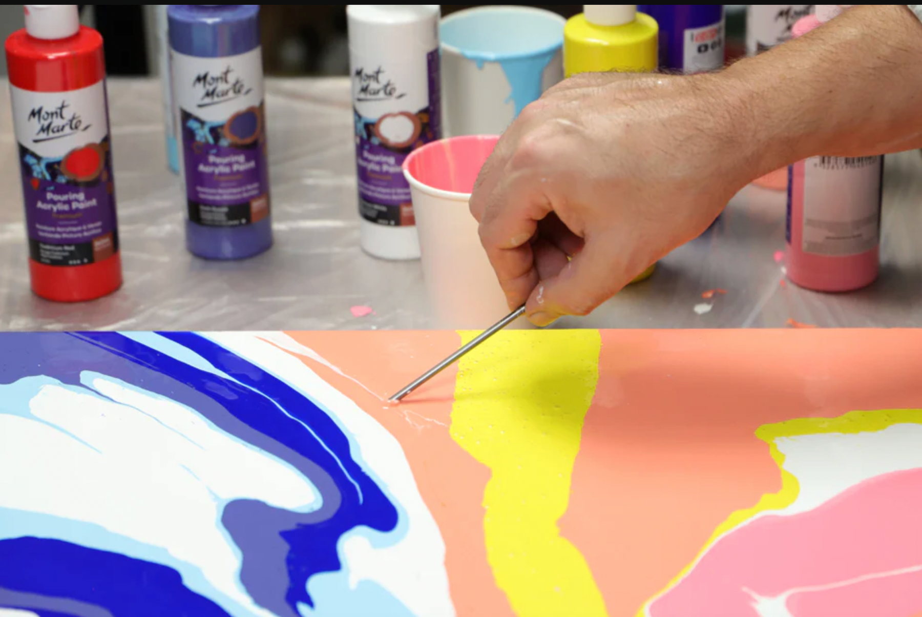 Beginner’s Guide to Acrylic Pouring