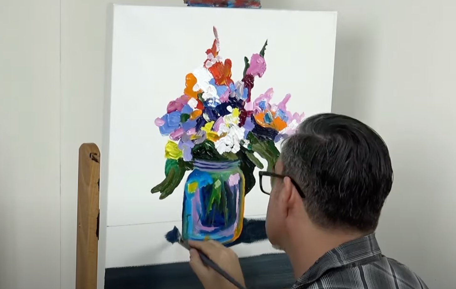 Flower Painting with Mont Marte Art Supplies - Handy Mandy Craft Store