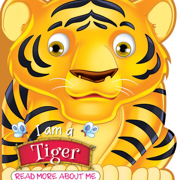 I Am A Tiger children's picture book cover