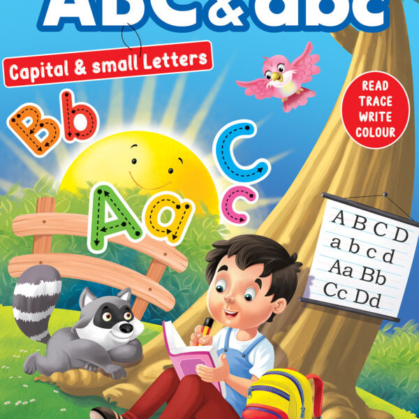 Children's ABC writing practice activity book