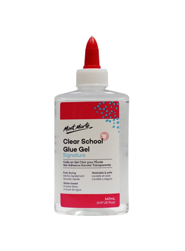 Clear washable school glue, 147ml